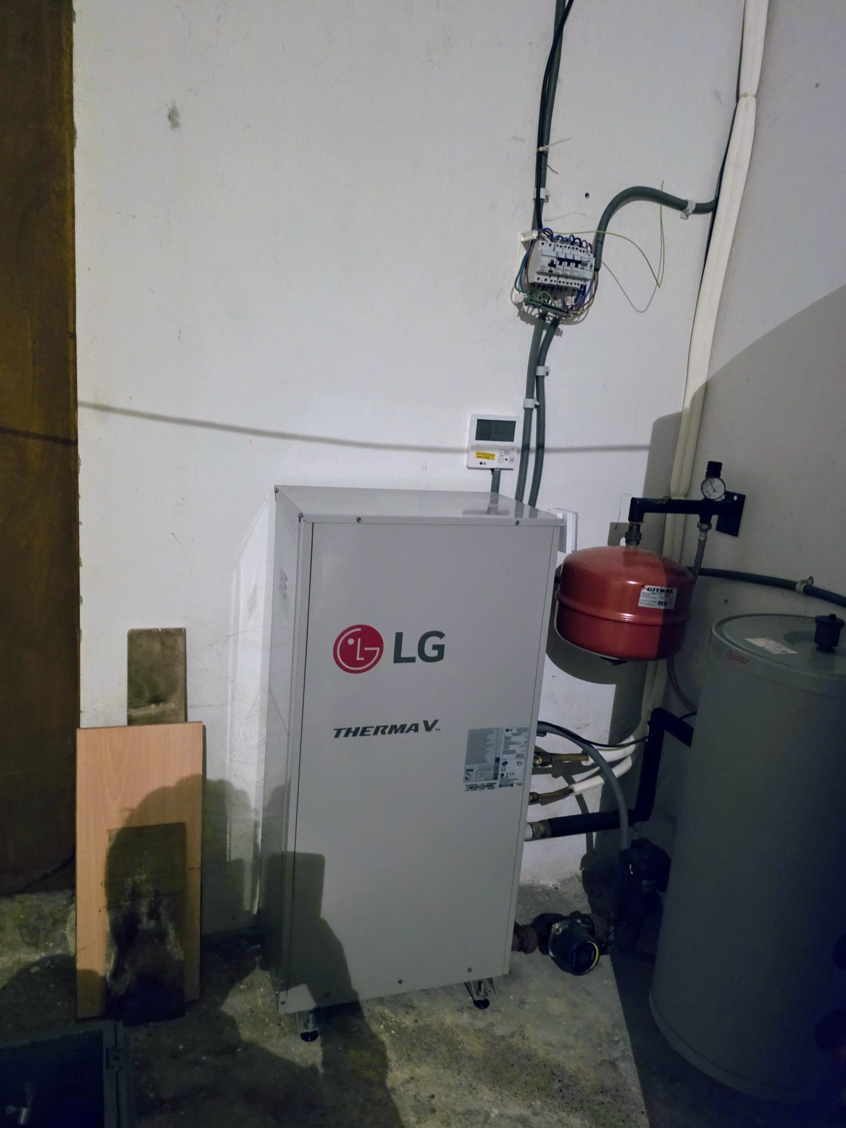 Installation PAC air-eau – Strasbourg Neudorf